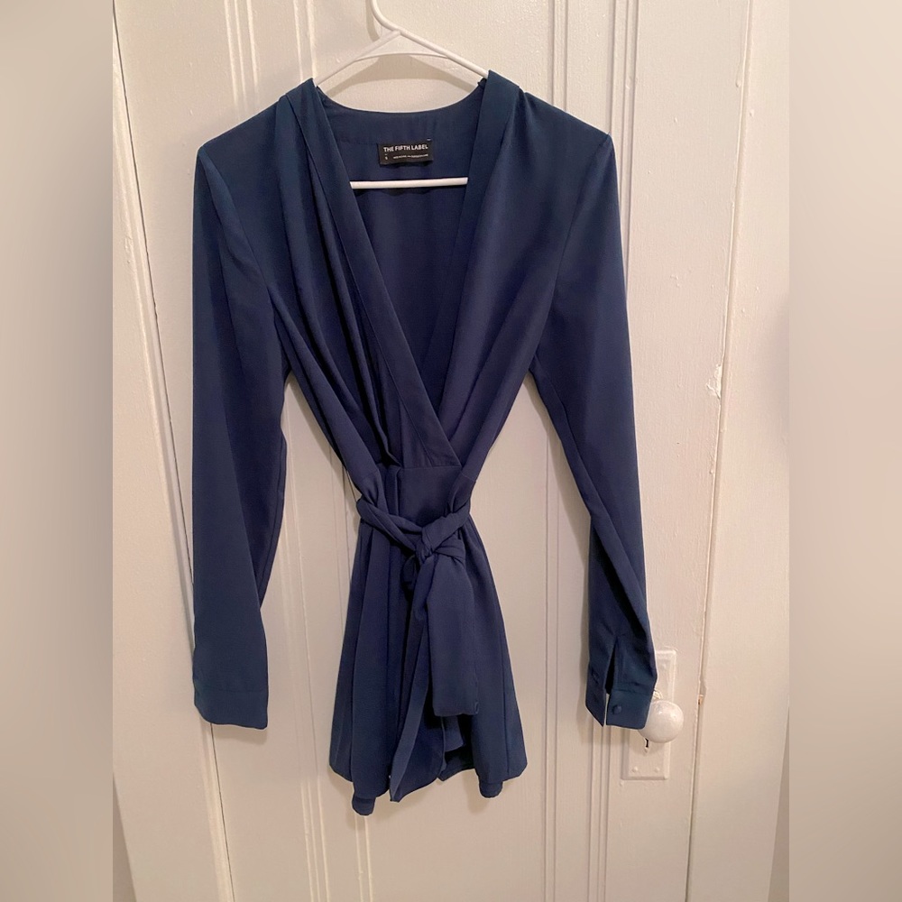 Navy romper